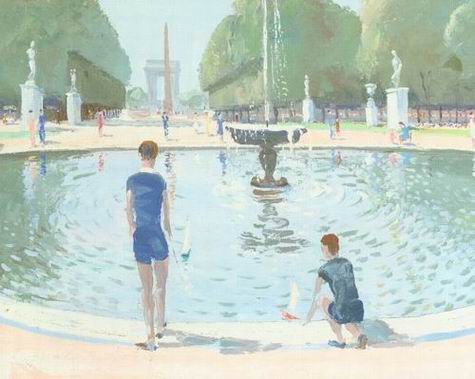 Paris Scene oil painting